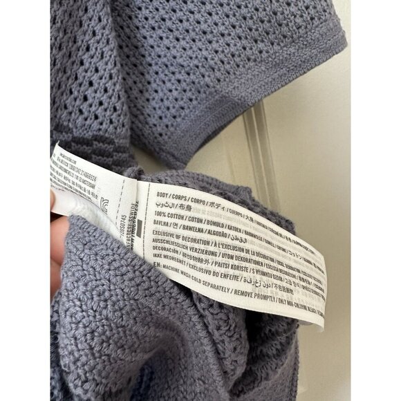 Abercrombie NWT Men's Short Sleeve Knit Polo in Blue Size XL - Picture 3 of 7